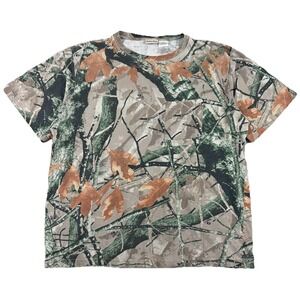 Outfitters Ridge Camo T Shirt Mens XL Fusion 3D Short Sleeve Pocket Outdoor Hunt